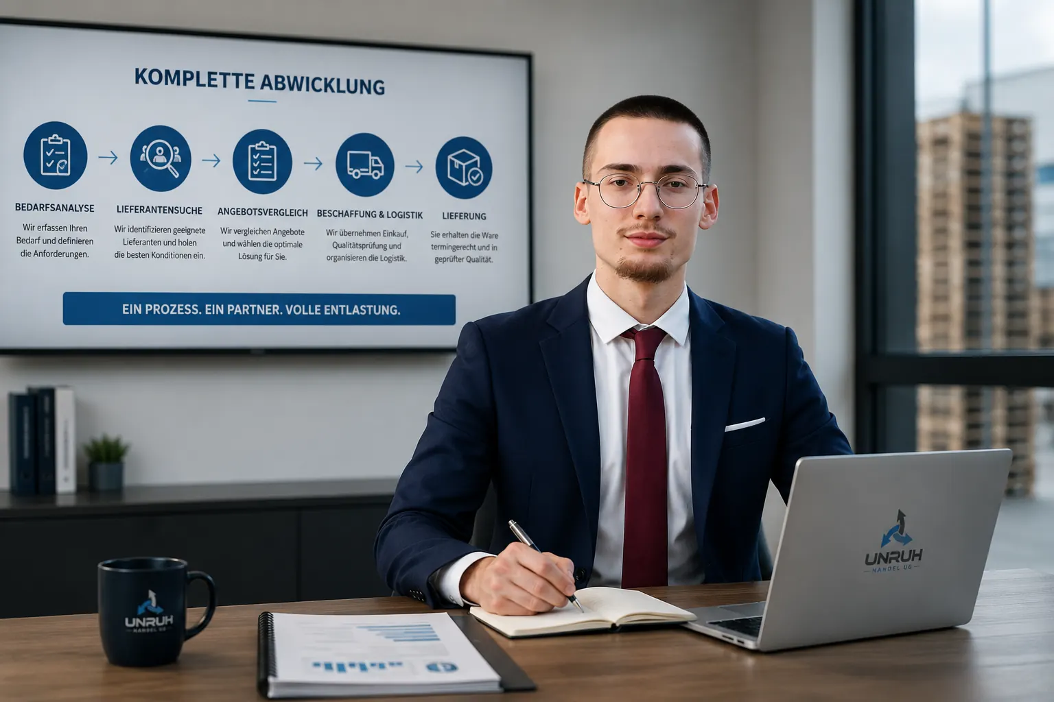 Komplette Abwicklung
